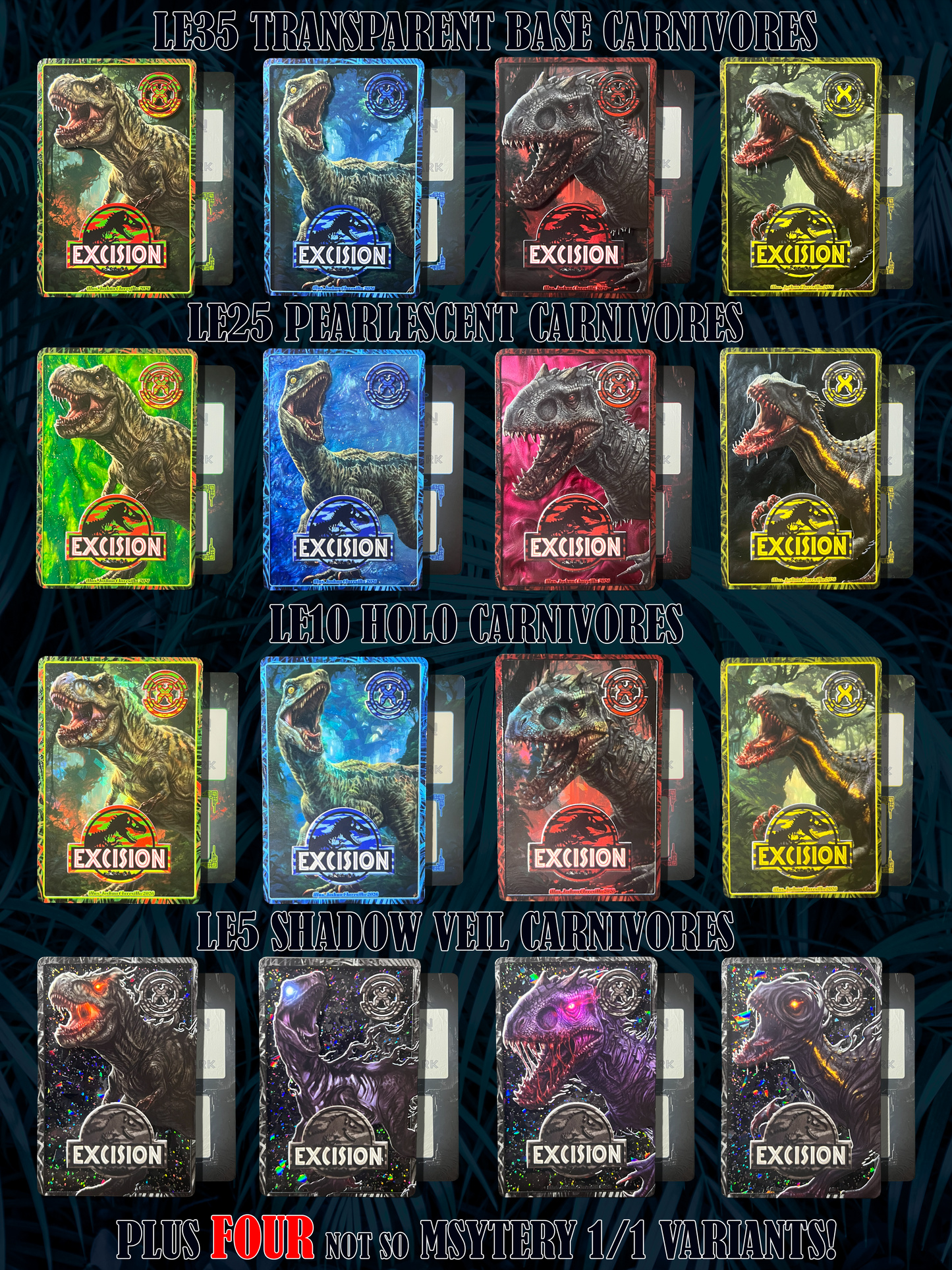 Jurassicision Carnivores Signatures™️ Blind Bags