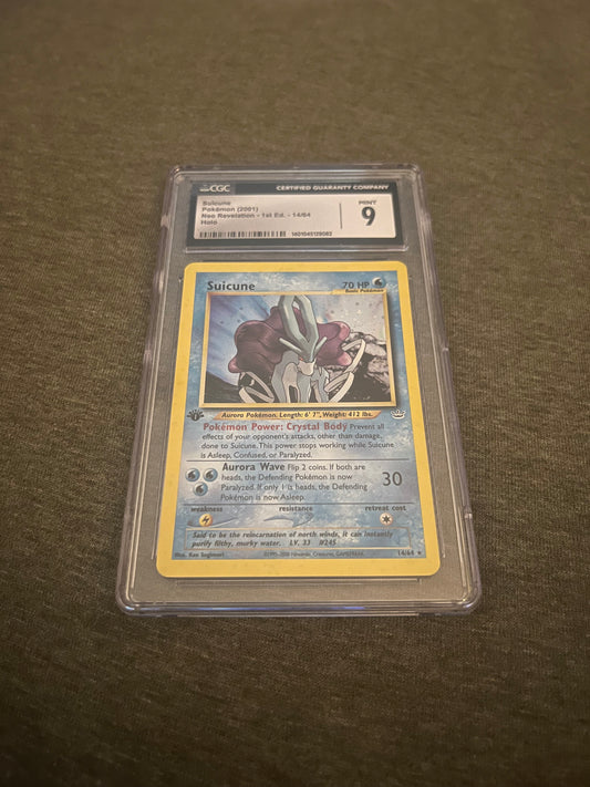 Suicune 1st Edition 14/64 Mint