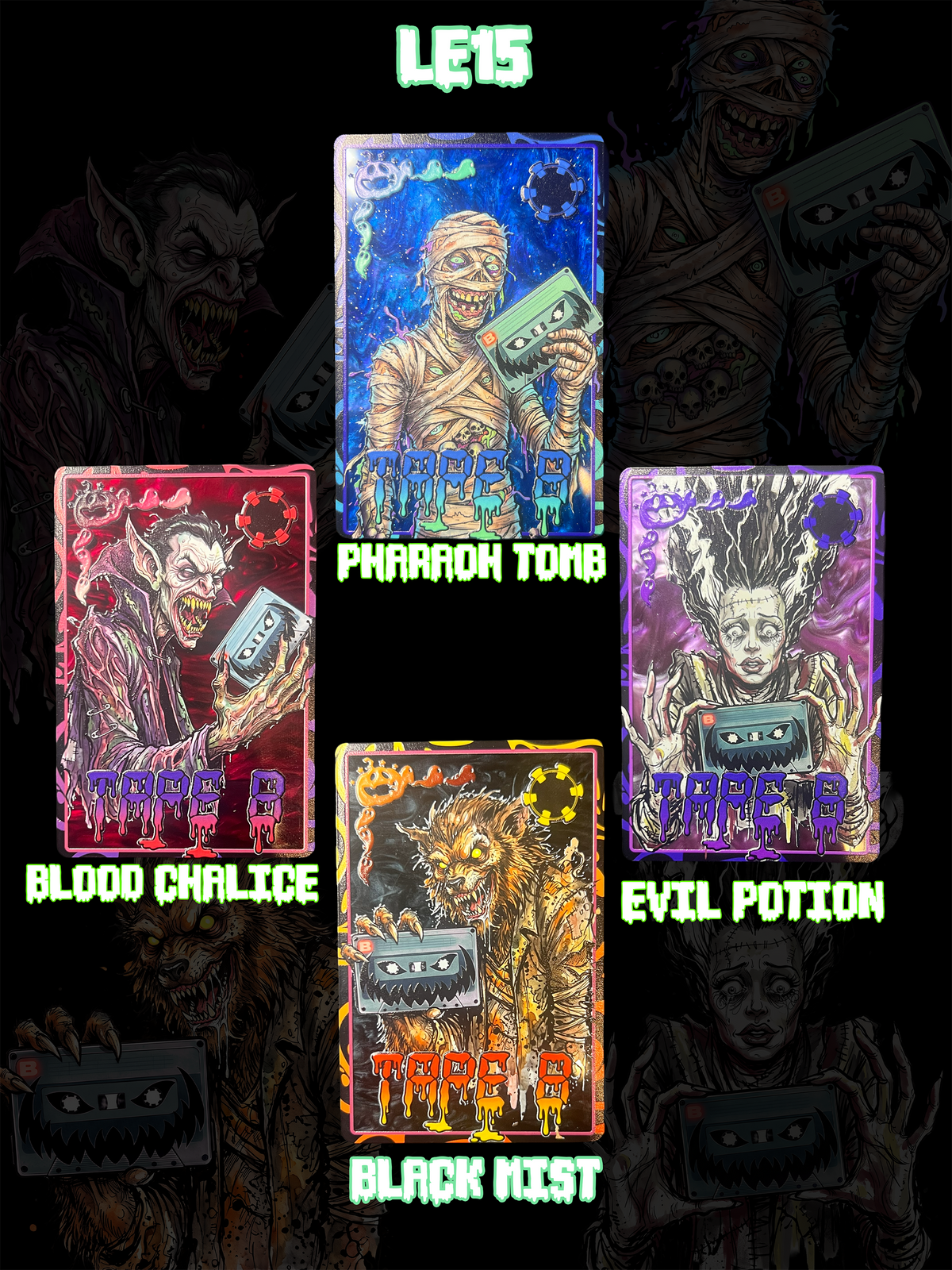 Hallowtapes Vol. 1 Signatures Blind Bags